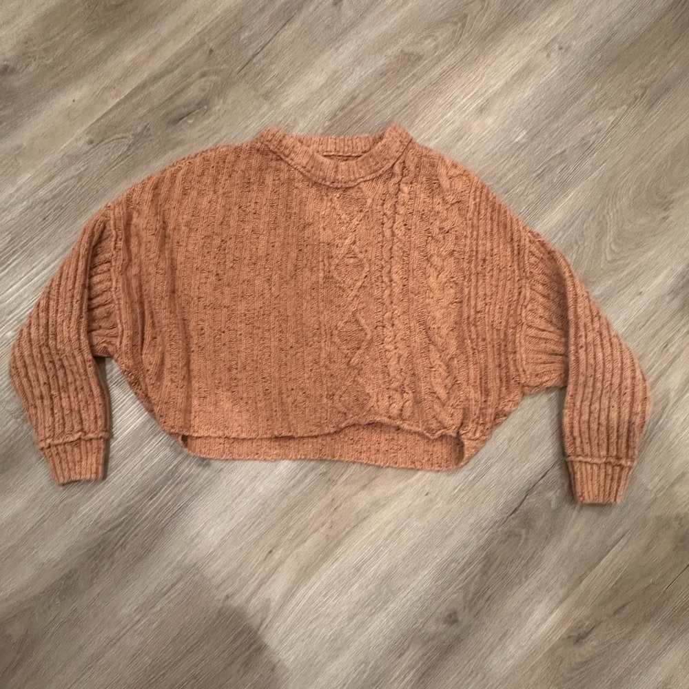 Free People crop sweater